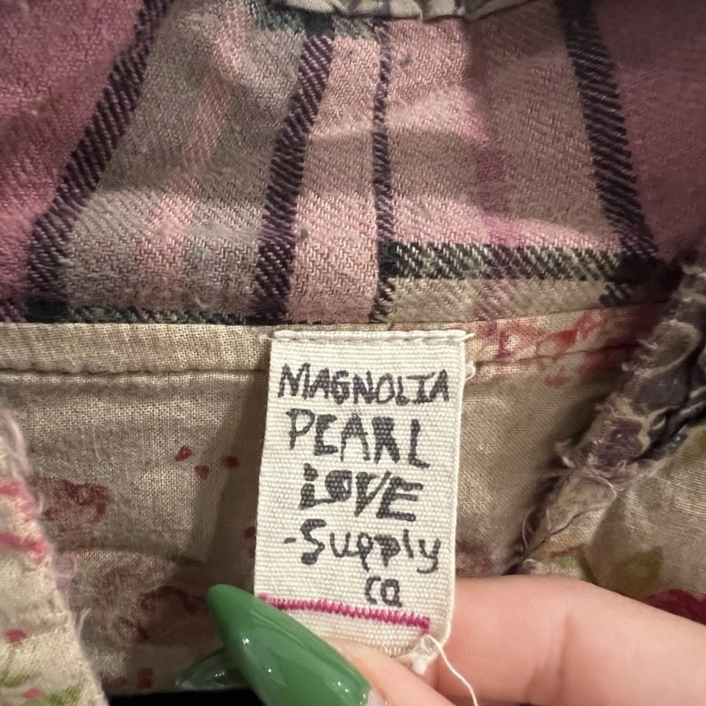 Magnolia Pearl Multicolor Patchwork Dragon Embroi… - image 2